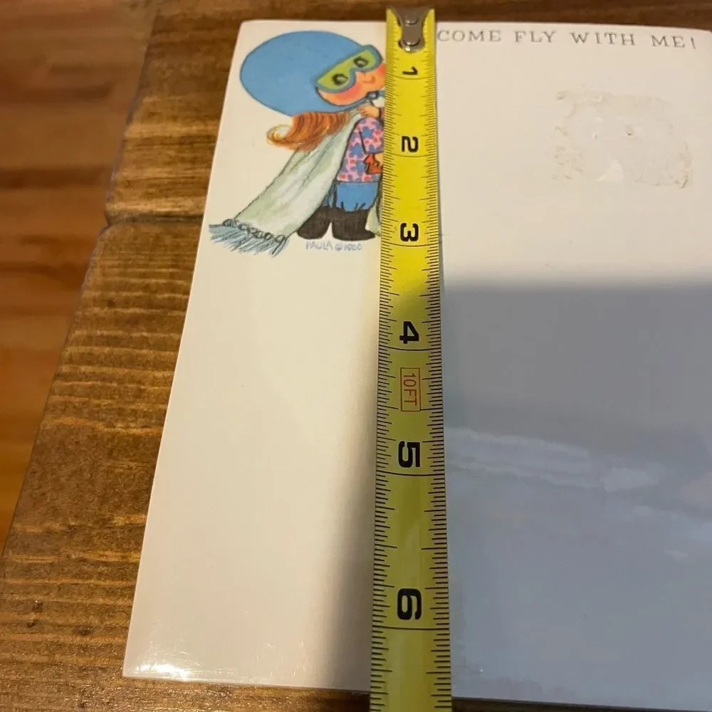 Paula Co 1960’s Come Fly With Me Stationary  with Envelops Sealed